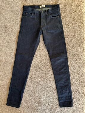 Naked & Famous Denim Matcha Selvedge Super Guy